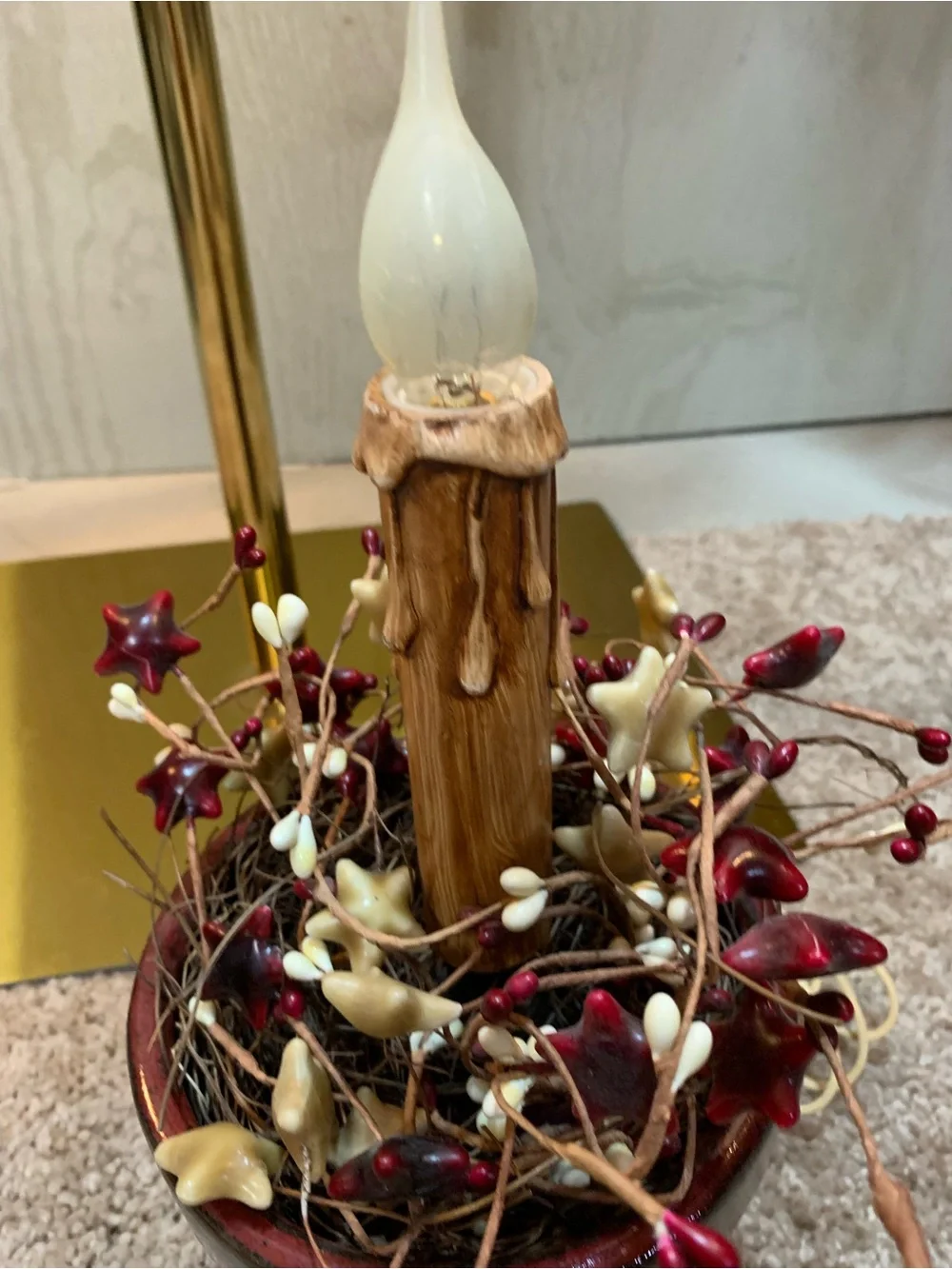 N/A rustic red